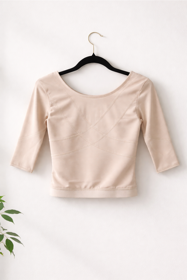 Faja Top with Sleeves